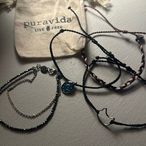 Pura Vida bracelet club Halloween October 2021 Stack - 4 total